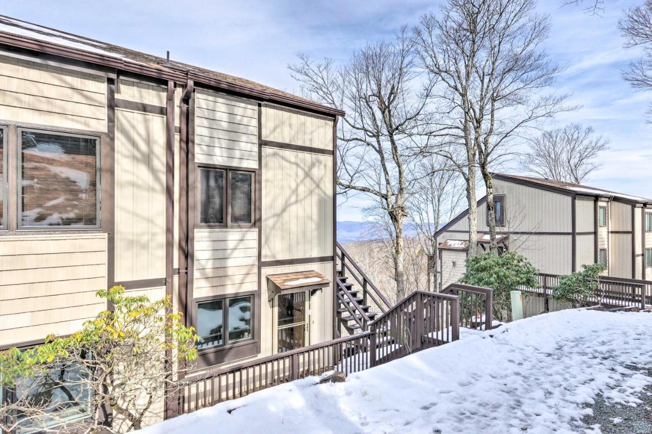 فيلا Beech Mountain Retreat With Pool Access Near Slopes! المظهر الخارجي الصورة