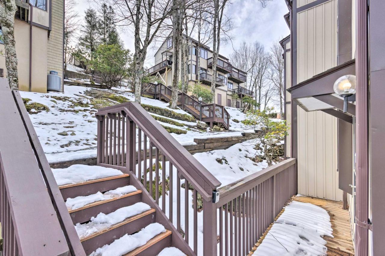فيلا Beech Mountain Retreat With Pool Access Near Slopes! المظهر الخارجي الصورة